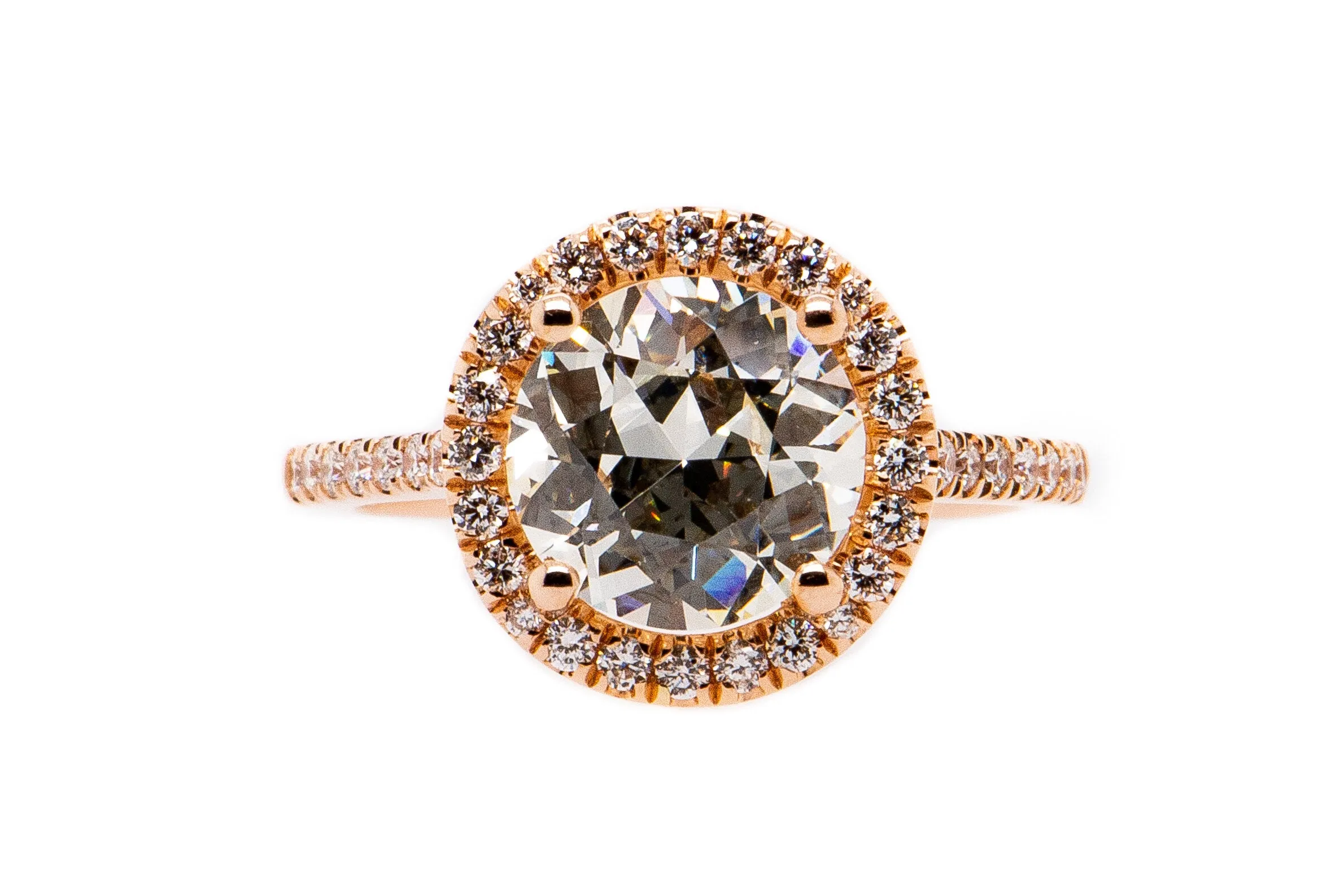 3.32ct Brown Diamond Ring