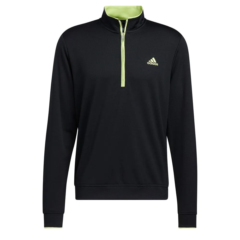 adidas Mens  Primegreen UPF Quarter Zip Pullover