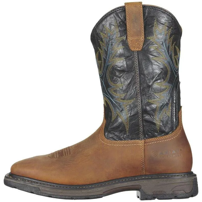 Ariat Men's WorkHog 11 Wide Square Steel Toe Western Work Boot - 10010133