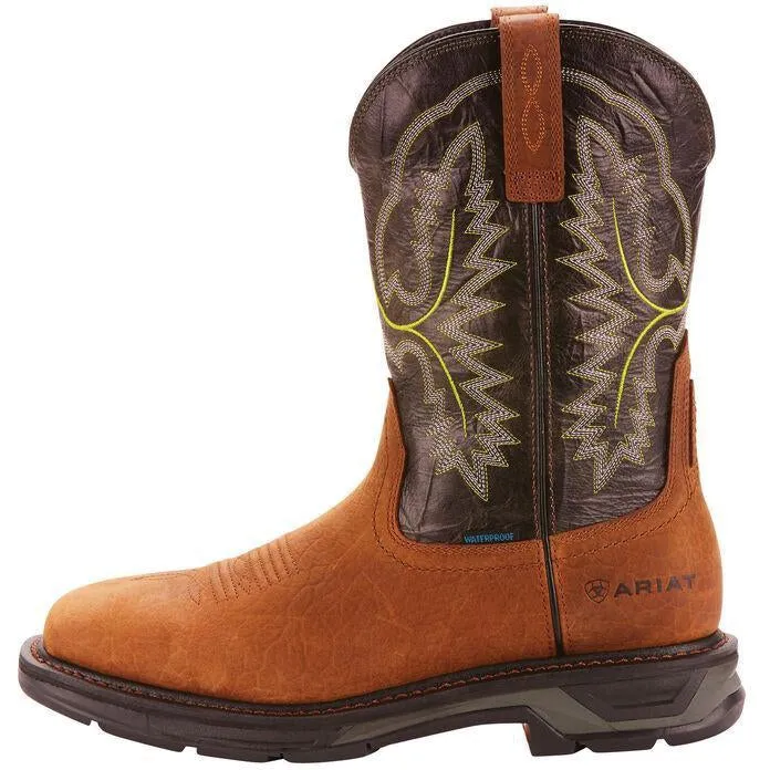 Ariat Men's WorkHog XT 11" Soft Toe WP Work Boot - Tumbled - 10024971