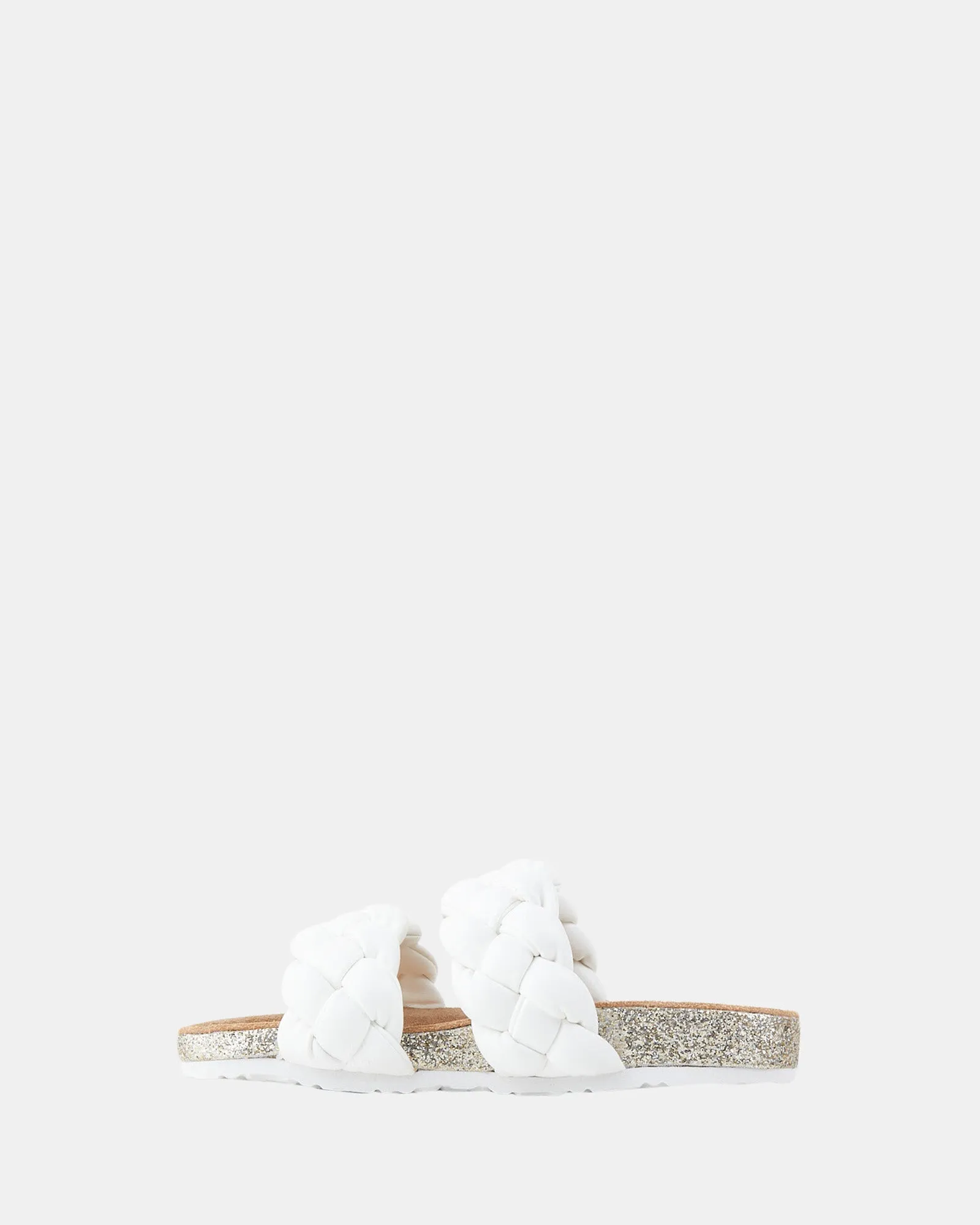 Avery Weave Slide White