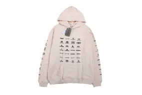 Balenciaga Beige Multilogo Hoodie