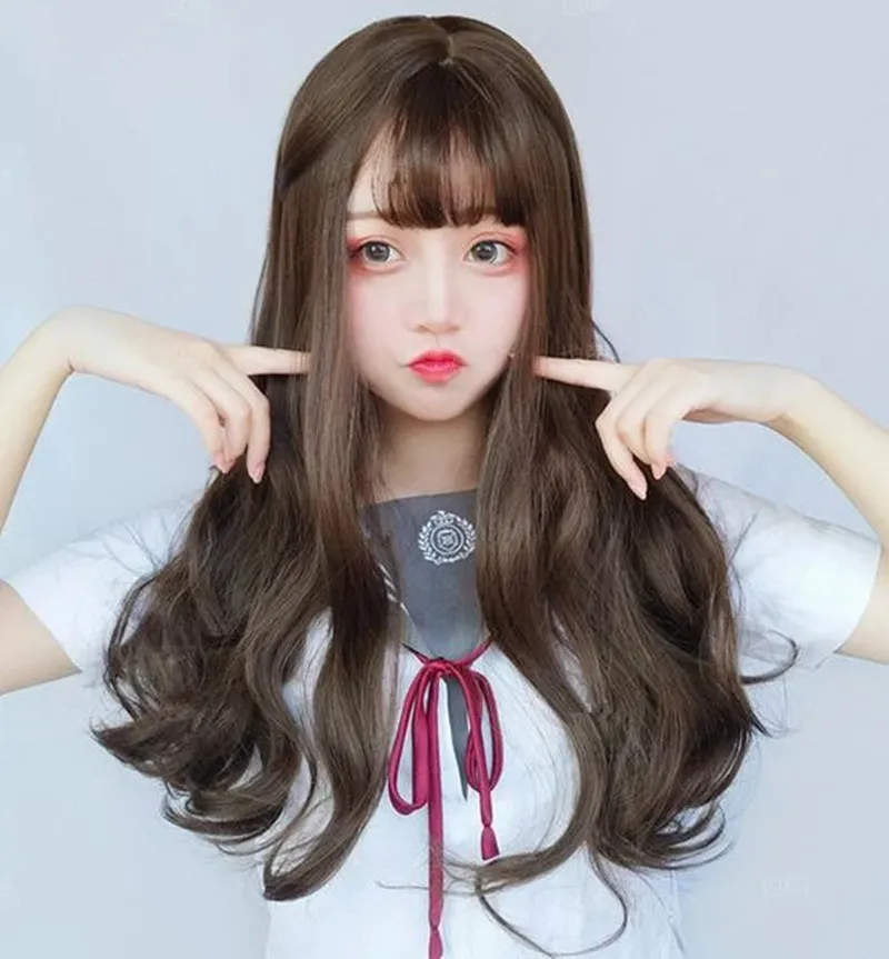 Big Wave Long Roll Wig AD11683