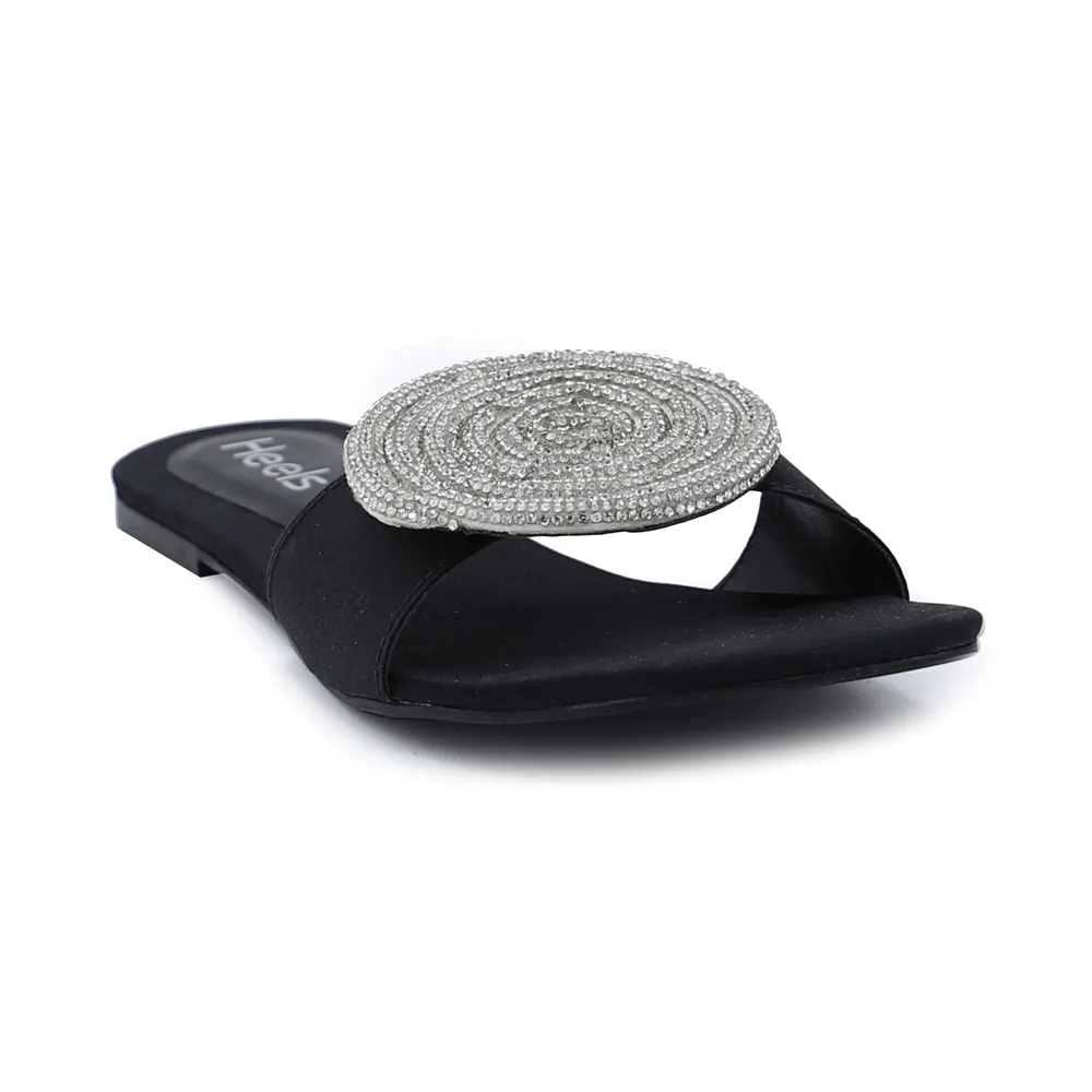 Black Fancy Slipper 042067