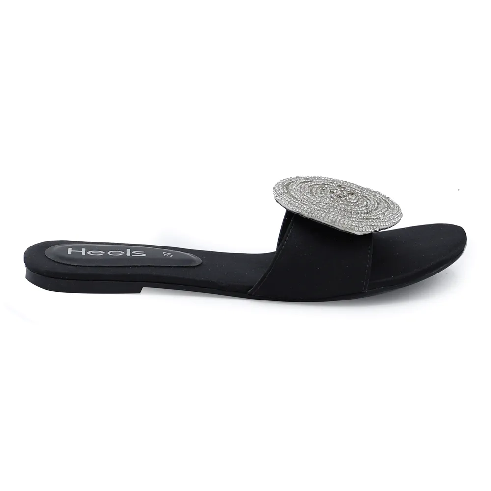 Black Fancy Slipper 042067