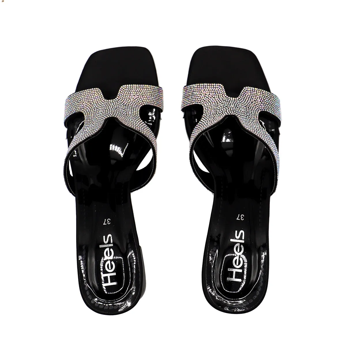 Black Fancy Slipper 045167