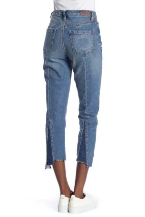 Blank NYC Stagger Hem Straight Leg Jeans Cinderella Story