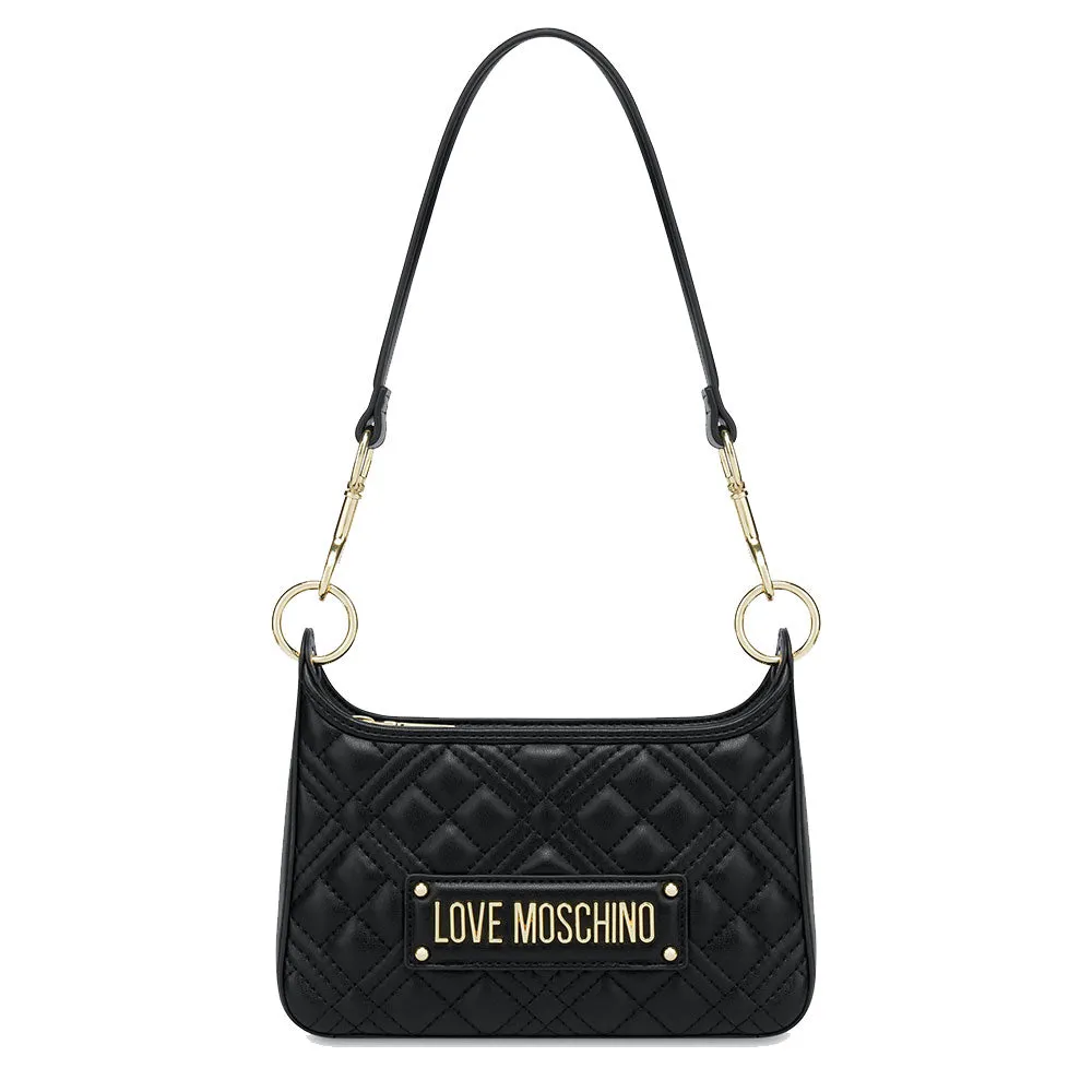 Borsa Donna a Mano con Tracolla LOVE MOSCHINO linea Quilted colore Nero JC4161