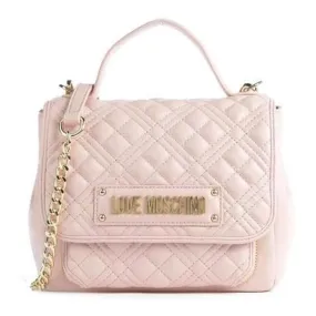 Borsa Donna a Mano LOVE MOSCHINO linea Shiny Quilted color Nude JC4010