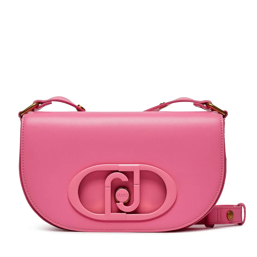 Borsa Donna a Tracolla LIU JO Lady Pink con Maxi Logo