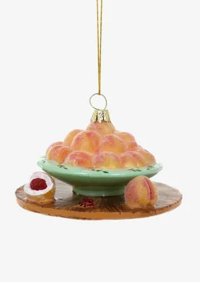 Bowl of Peaches Ornament