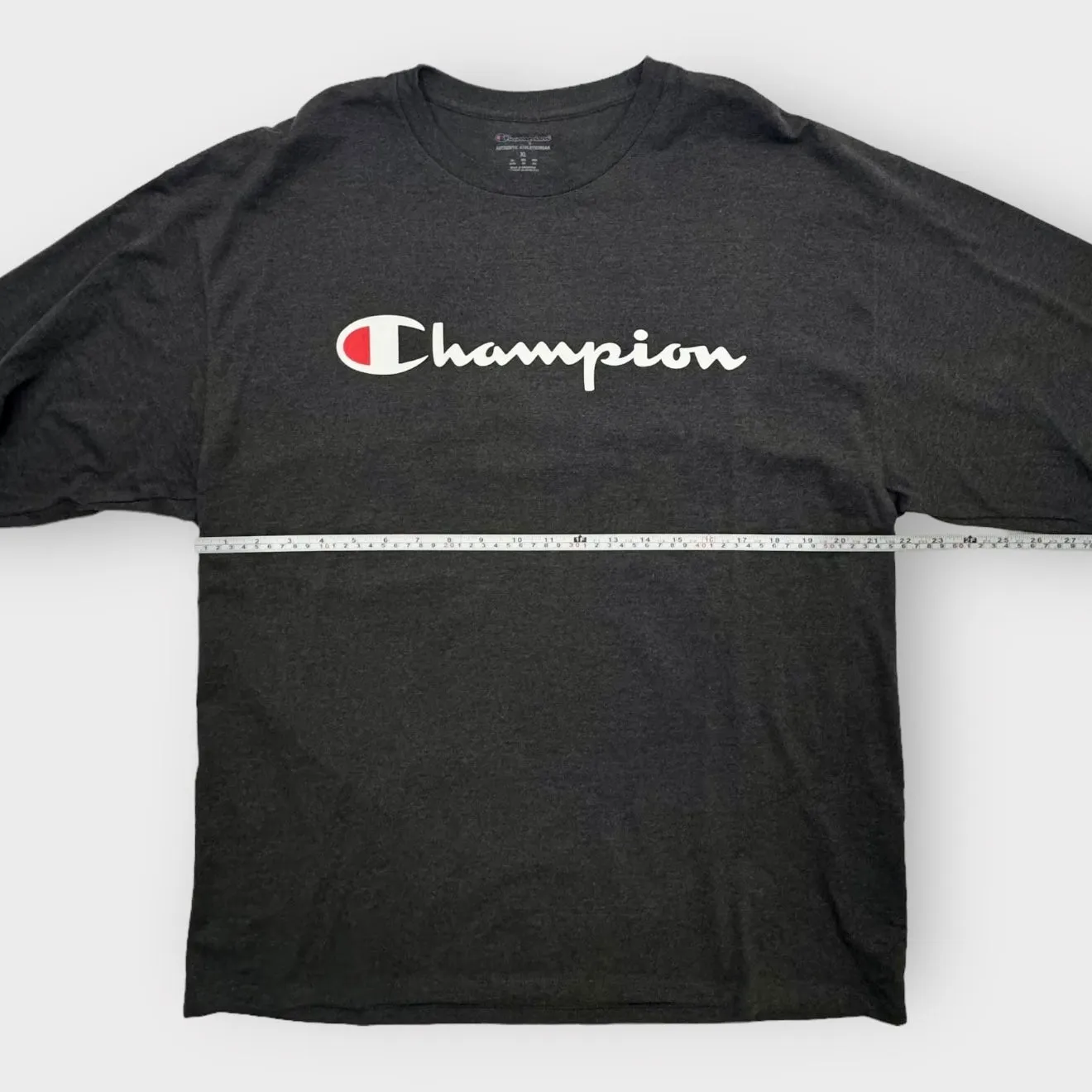 Champion Classic L/s Jersey T-Shirt | XL | Granite Heat Gray Solid | NWT