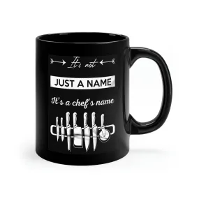 Chef Black Mug Design