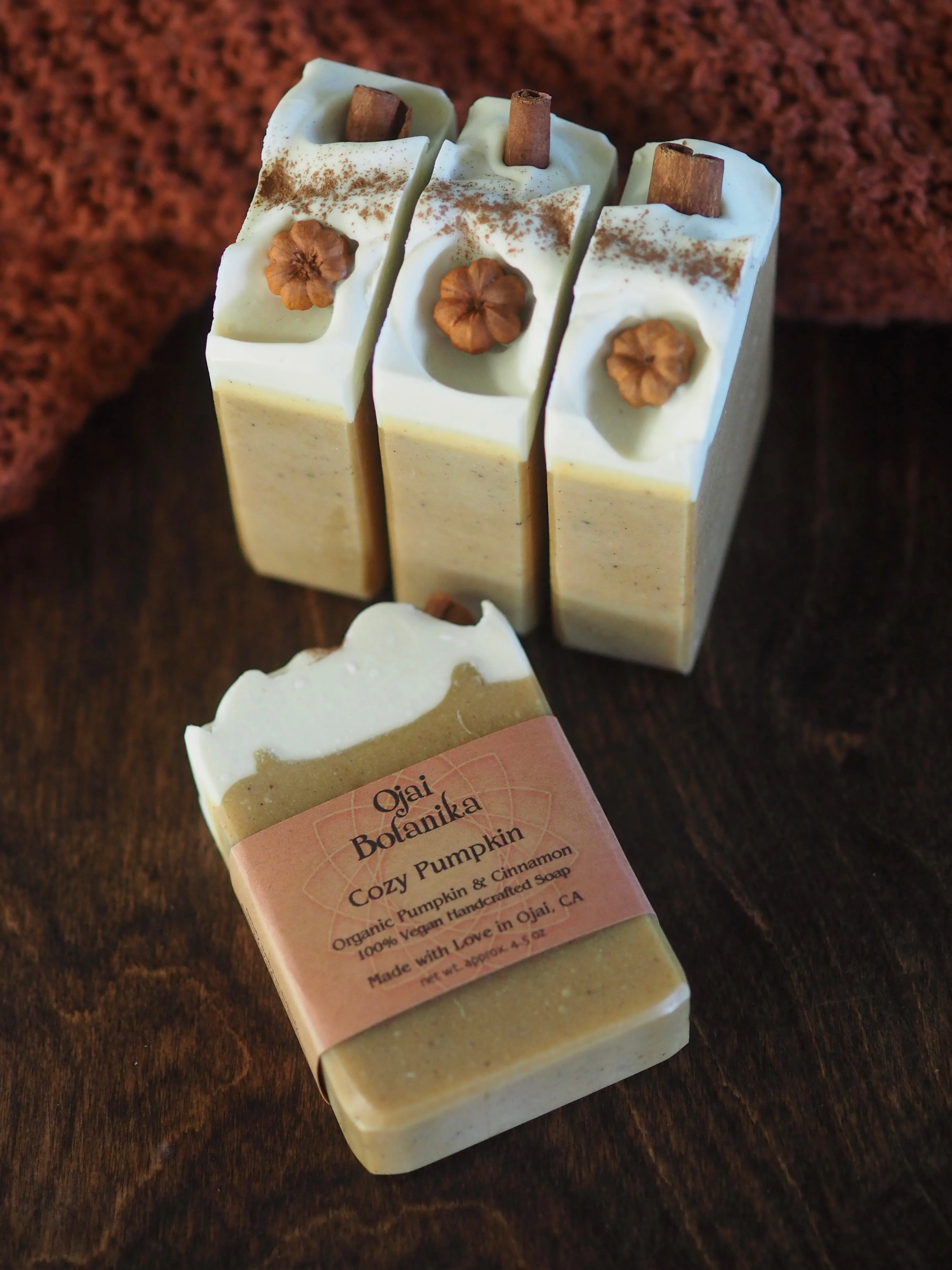 Cozy Pumpkin - Artisan Natural Soap - Limited Edition