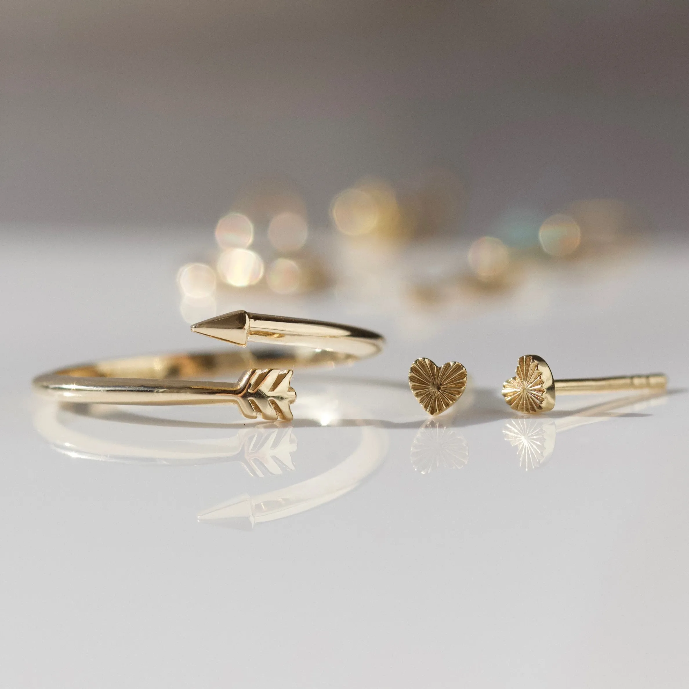 Cupids Arrow ring