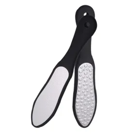 Dual-Sided Stainless Steel Foot Rasp for Exfoliating Dead Skin - Pedicure and Manicure Tool