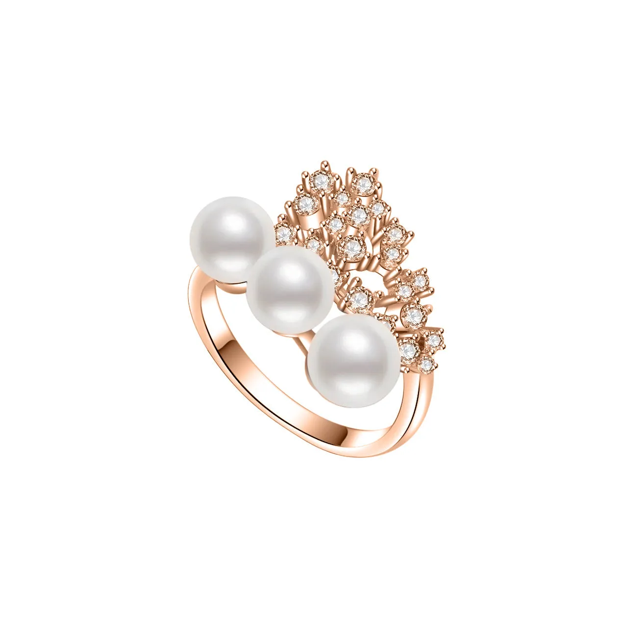 Elegant Freshwater Pearl Ring WR00128 | CELESTE