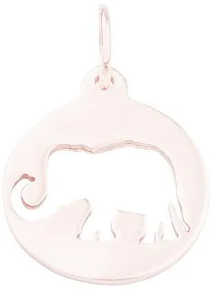 Elephant Cutout Charm