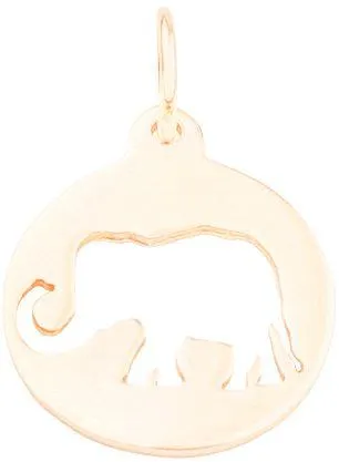 Elephant Cutout Charm