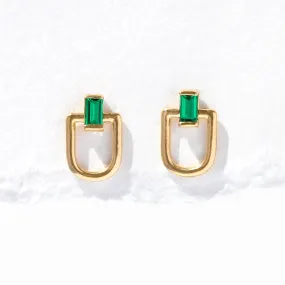 Fine Vintage Emerald Earrings