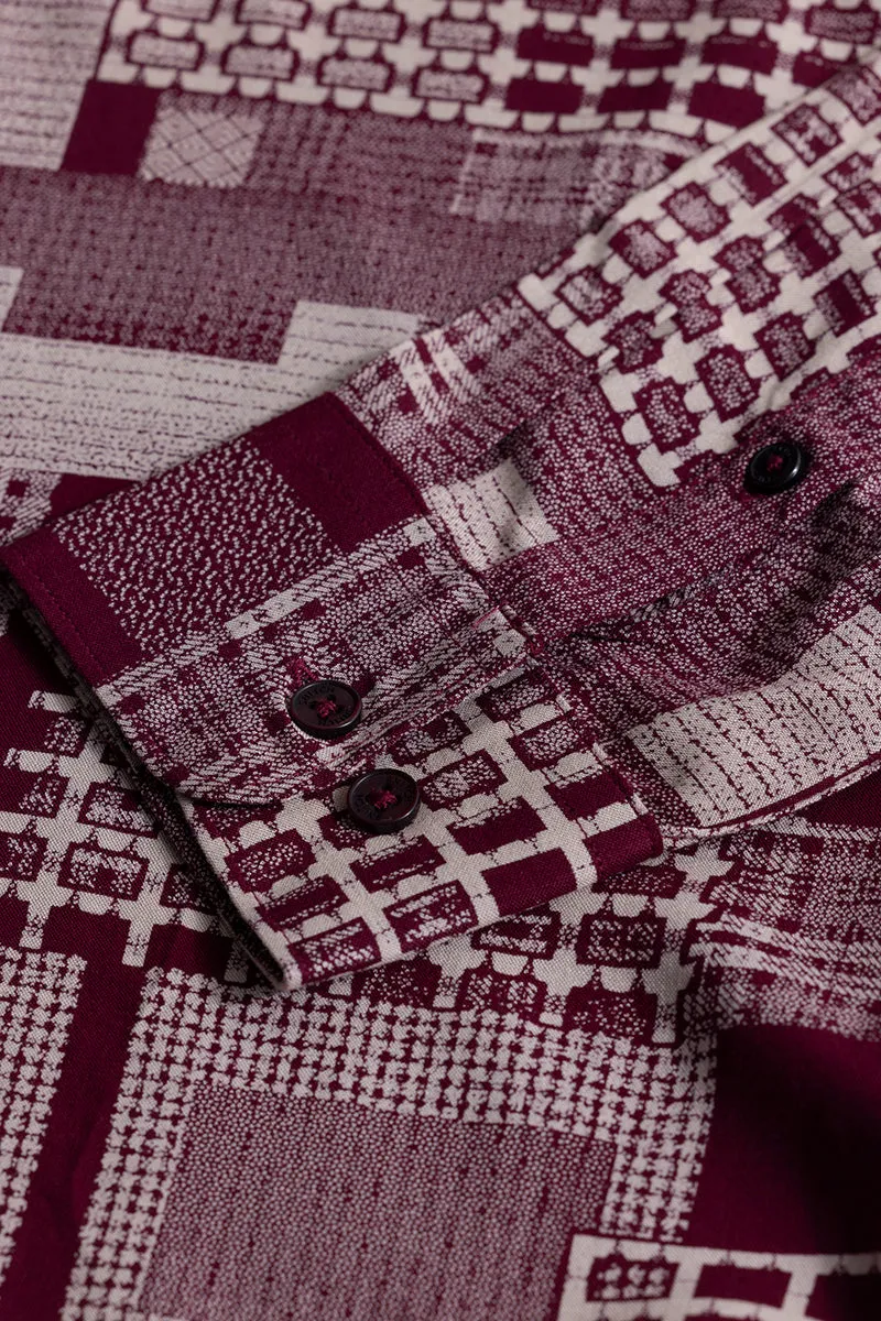 GeoGlam Maroon Shirt