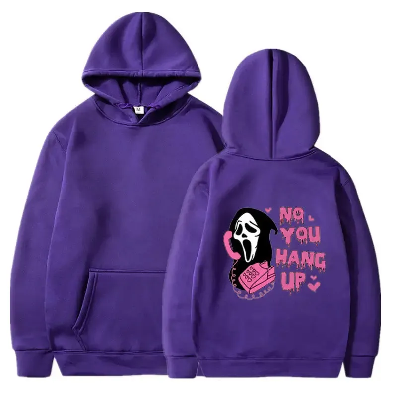 Ghostface Fleece Printed Men's/ Women's Pullover Hooded Sweater