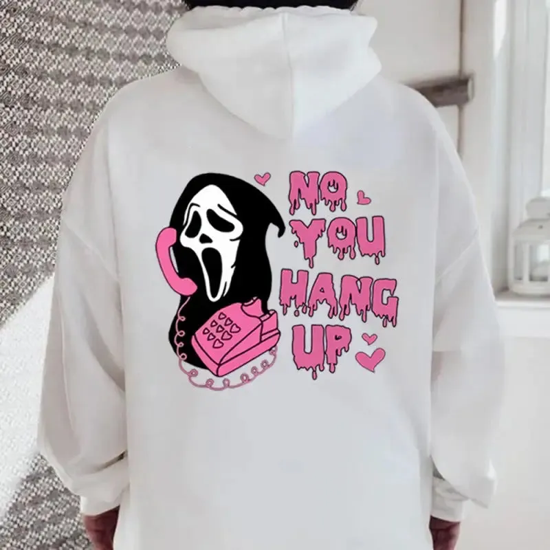 Ghostface Fleece Printed Men's/ Women's Pullover Hooded Sweater