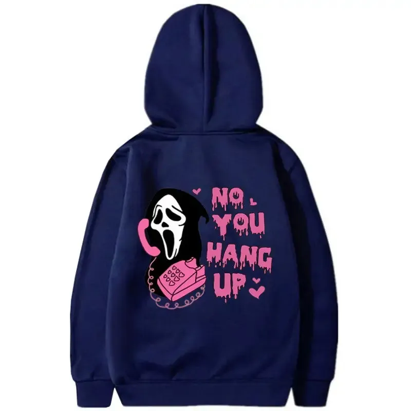 Ghostface Fleece Printed Men's/ Women's Pullover Hooded Sweater