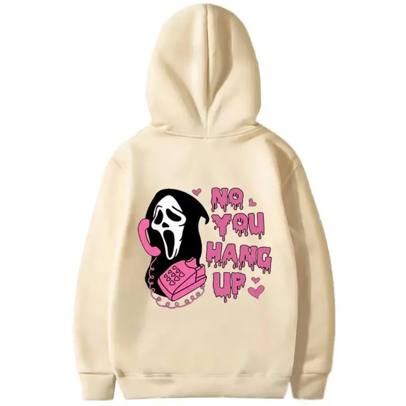 Ghostface Fleece Printed Men's/ Women's Pullover Hooded Sweater