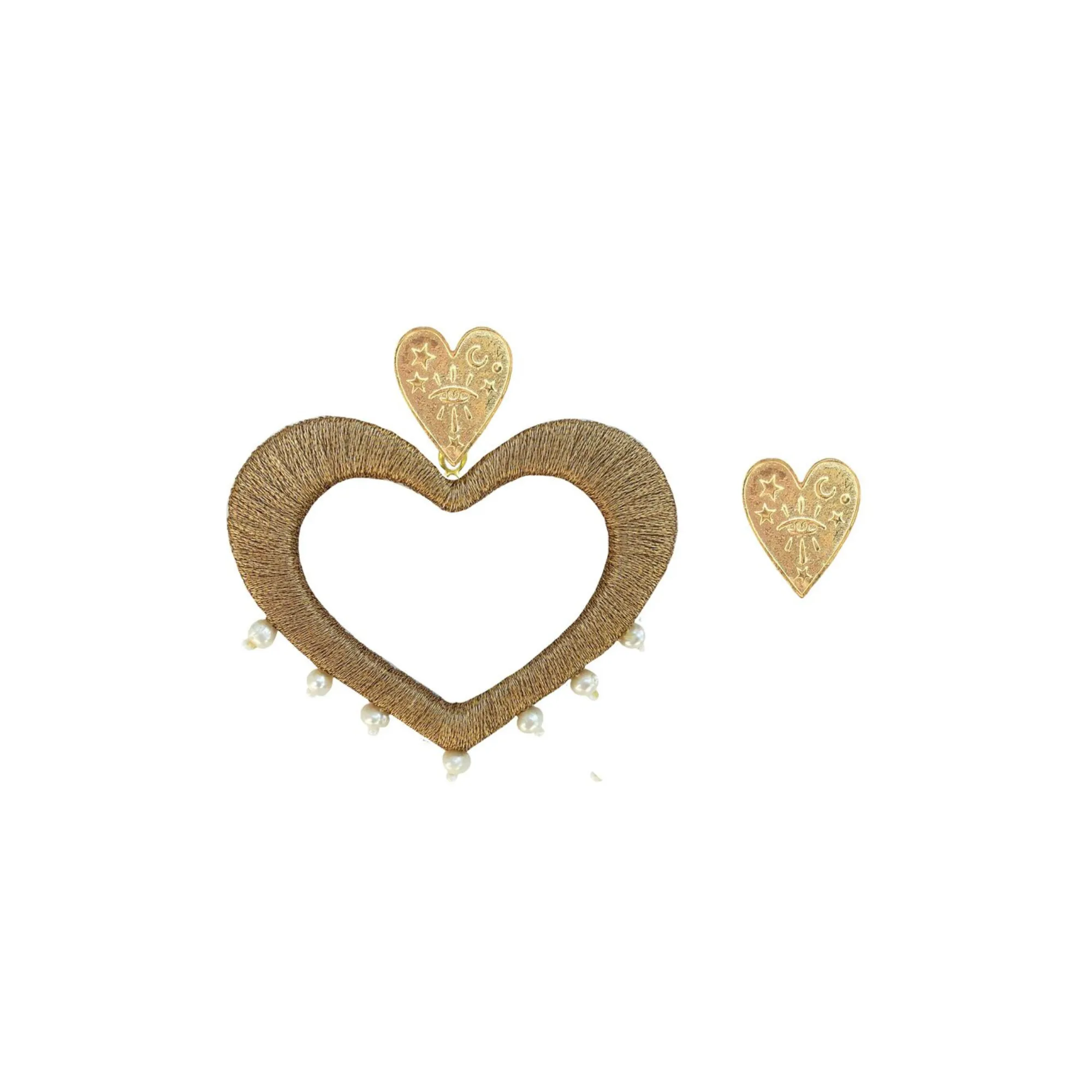 Gold For the Love of Pearls Earrings