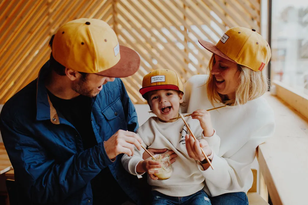 Hello Hossy - Suede Mustard Cap