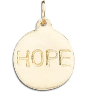 Hope Disk Charm