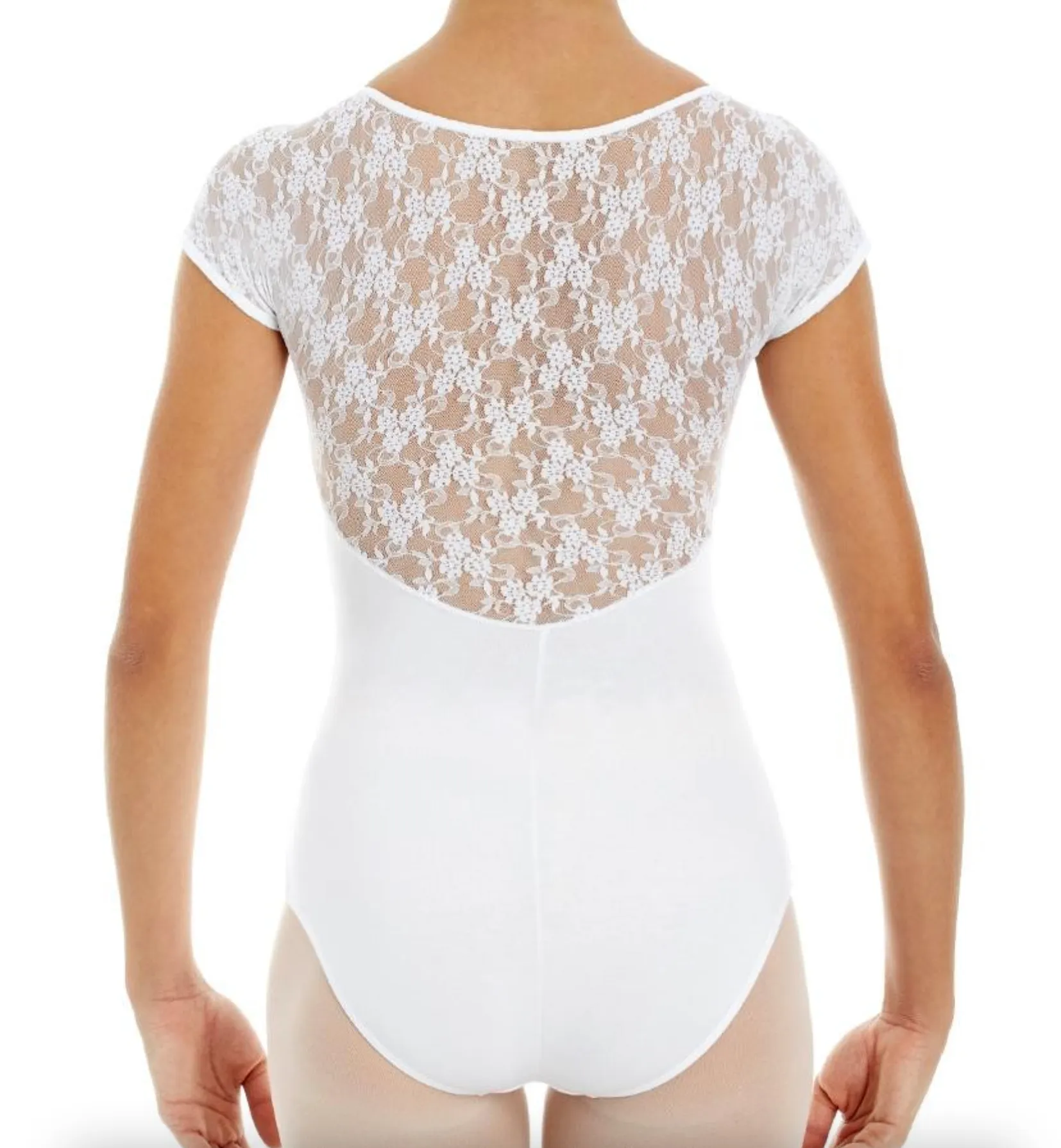 Intermezzo lace back leotard