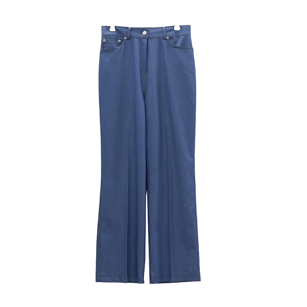 Jean-Style Summer Wide Pants OM6