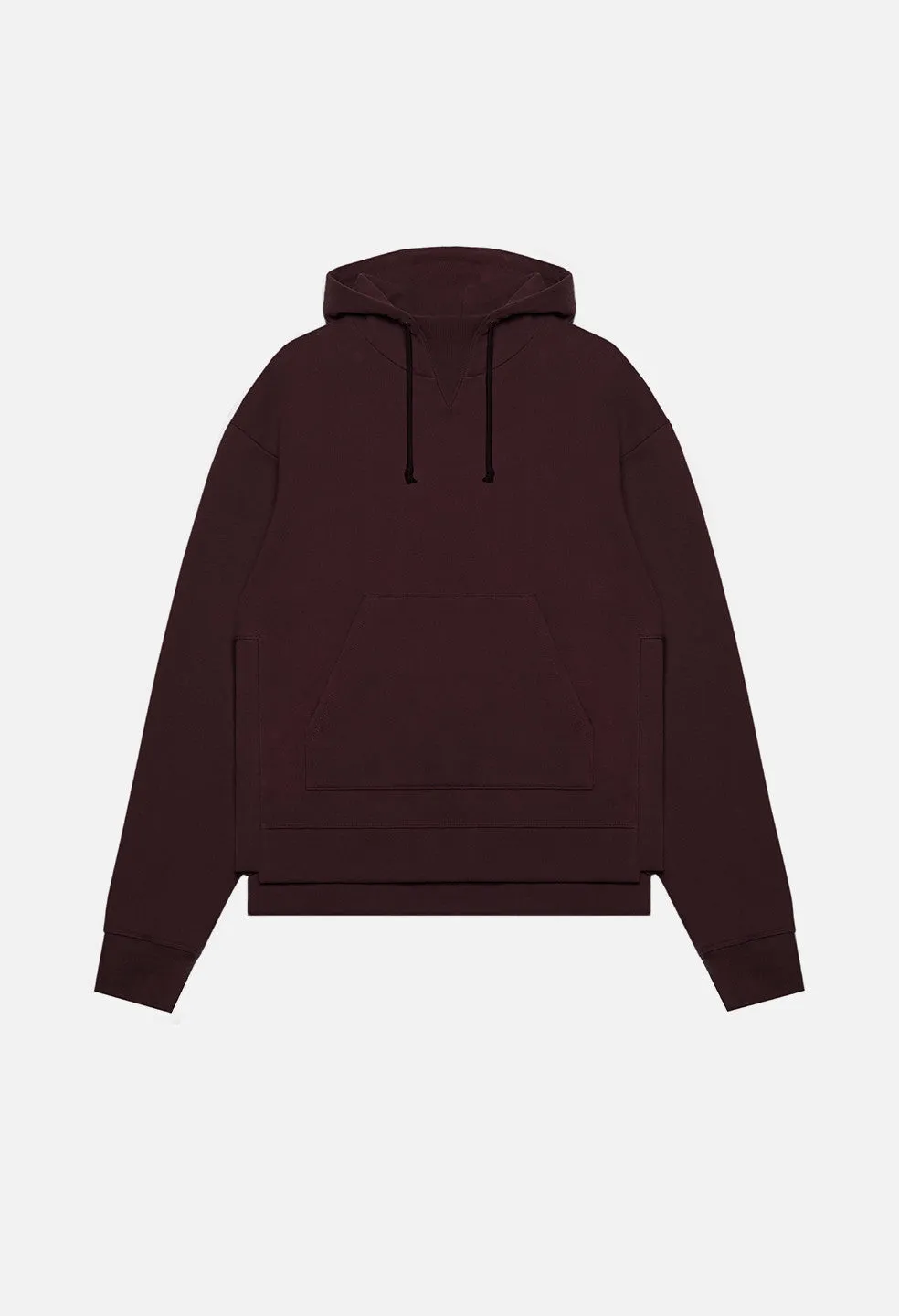 Kake Mock Pullover / Maroon