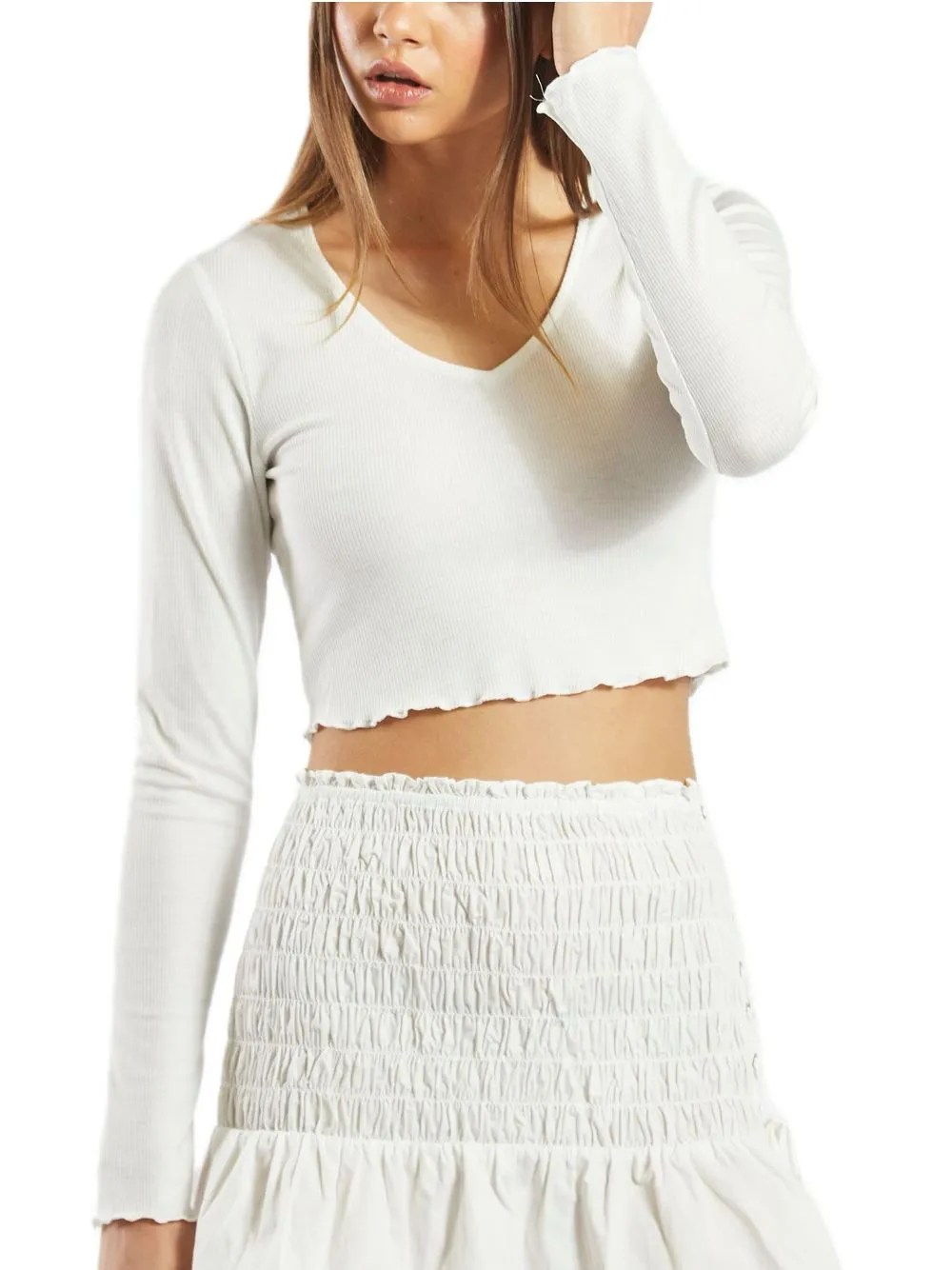 Ladies Top - White