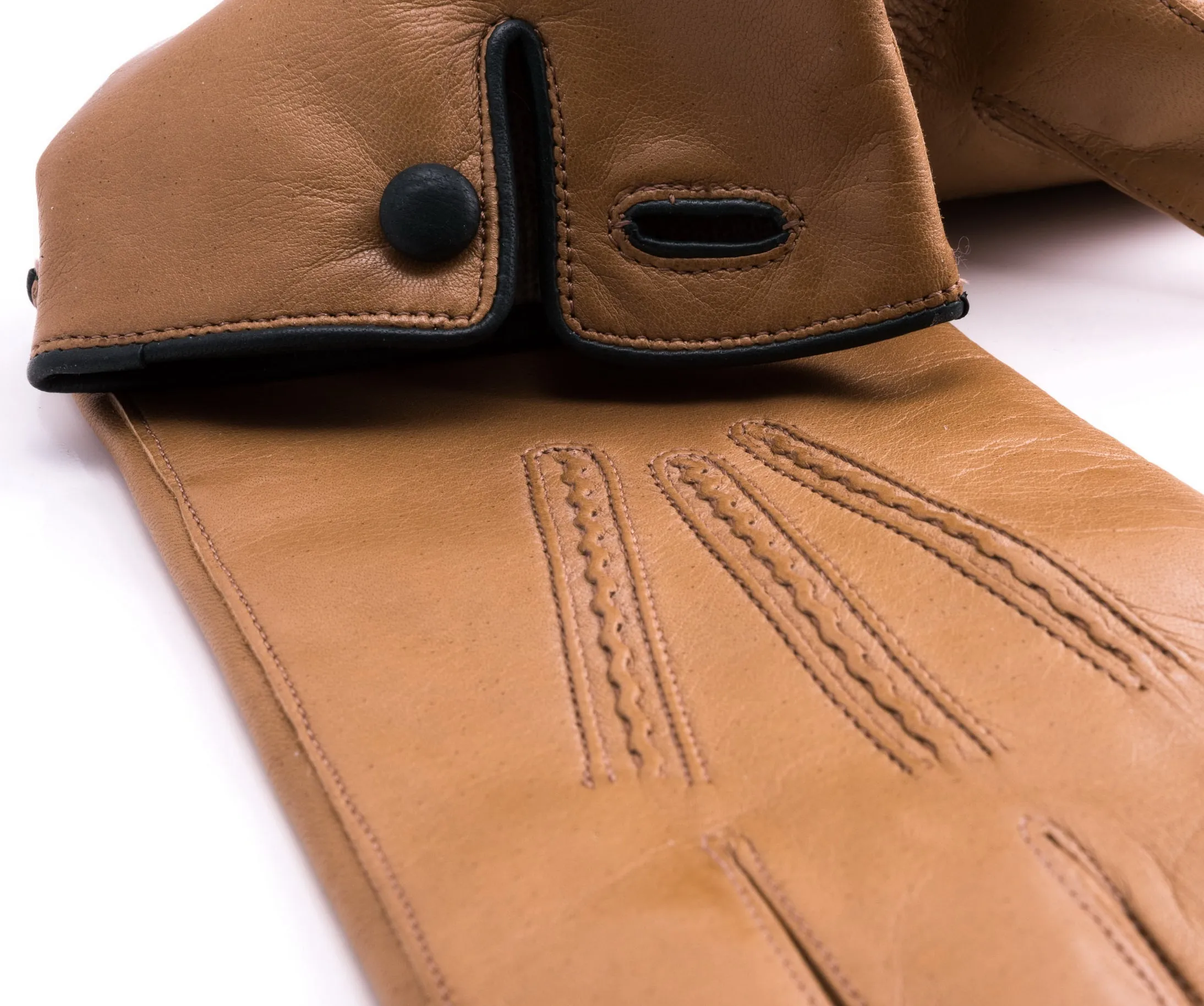 Light Tan Cashmere Lined Lamb Nappa Gloves