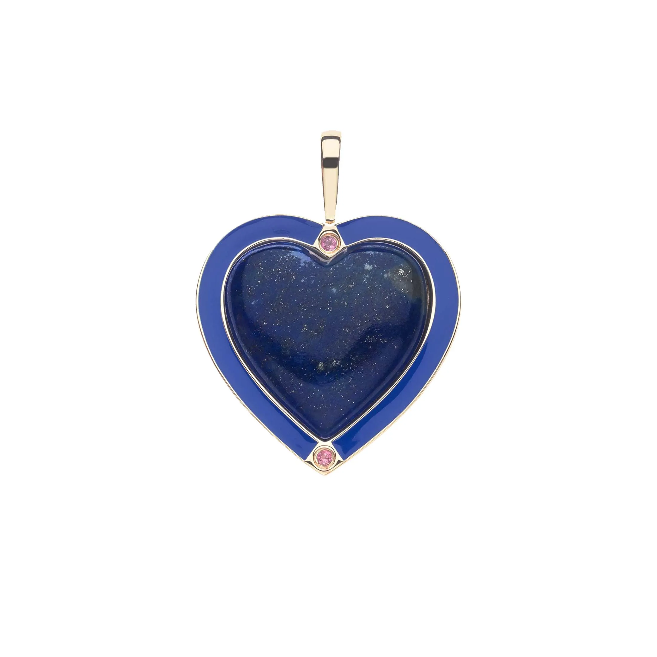 LOVE Enchanted Heart Pendant in Lapis