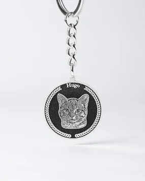 Medallion Keychain