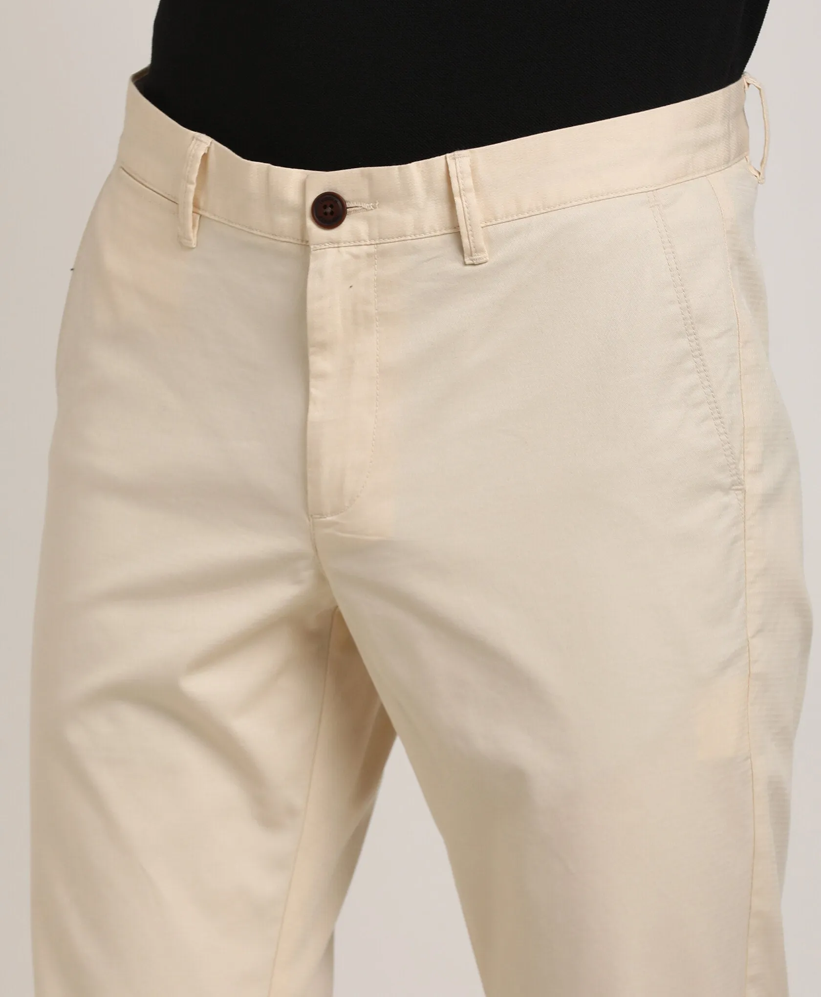 Men Brooklyn Fit Cotton Stretch Trouser