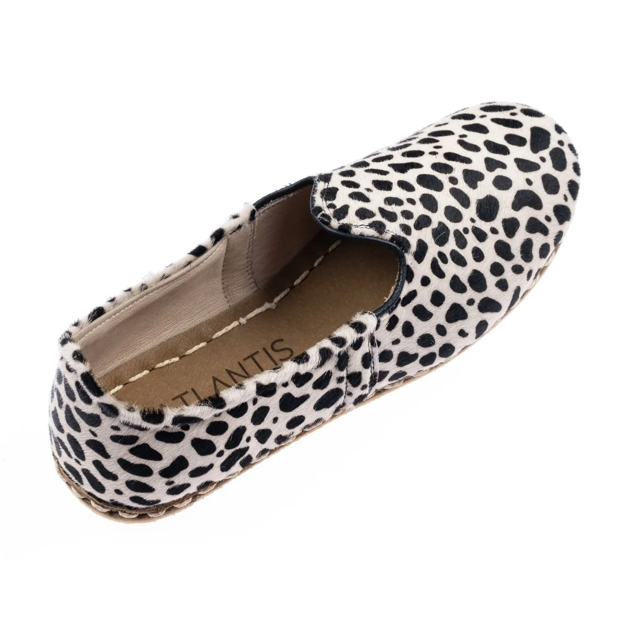 Men's Black Dots Slip On Shoes