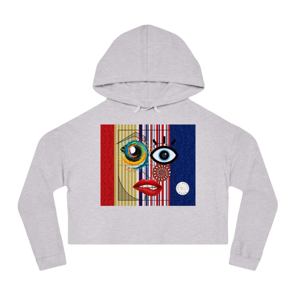 My Picasso Cropped Hoodie