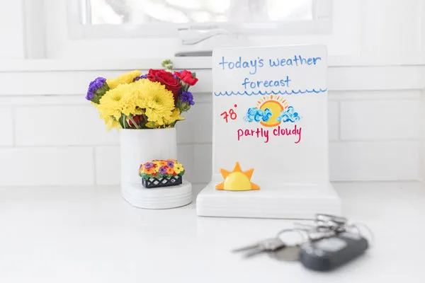 Nora Fleming 'Love Blooms Here' Window Flower Box Mini - A Blossoming Accent for Every Occasion