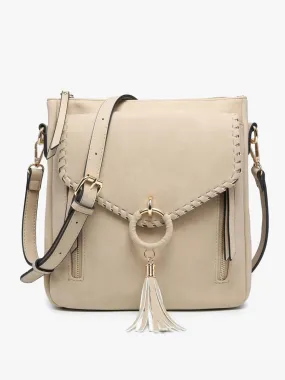 Parchment Layla Whipstitch Crossbody