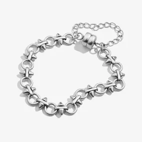 Spear   Circle Magnetic Bracelet