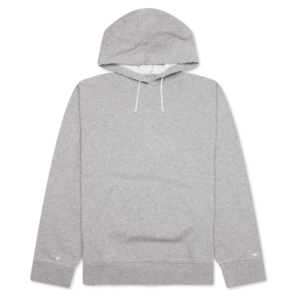 Studio Destroyed Hoodie - Heather Grey