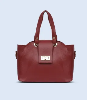 WB2520-MAROON-Women Shoulder Bag