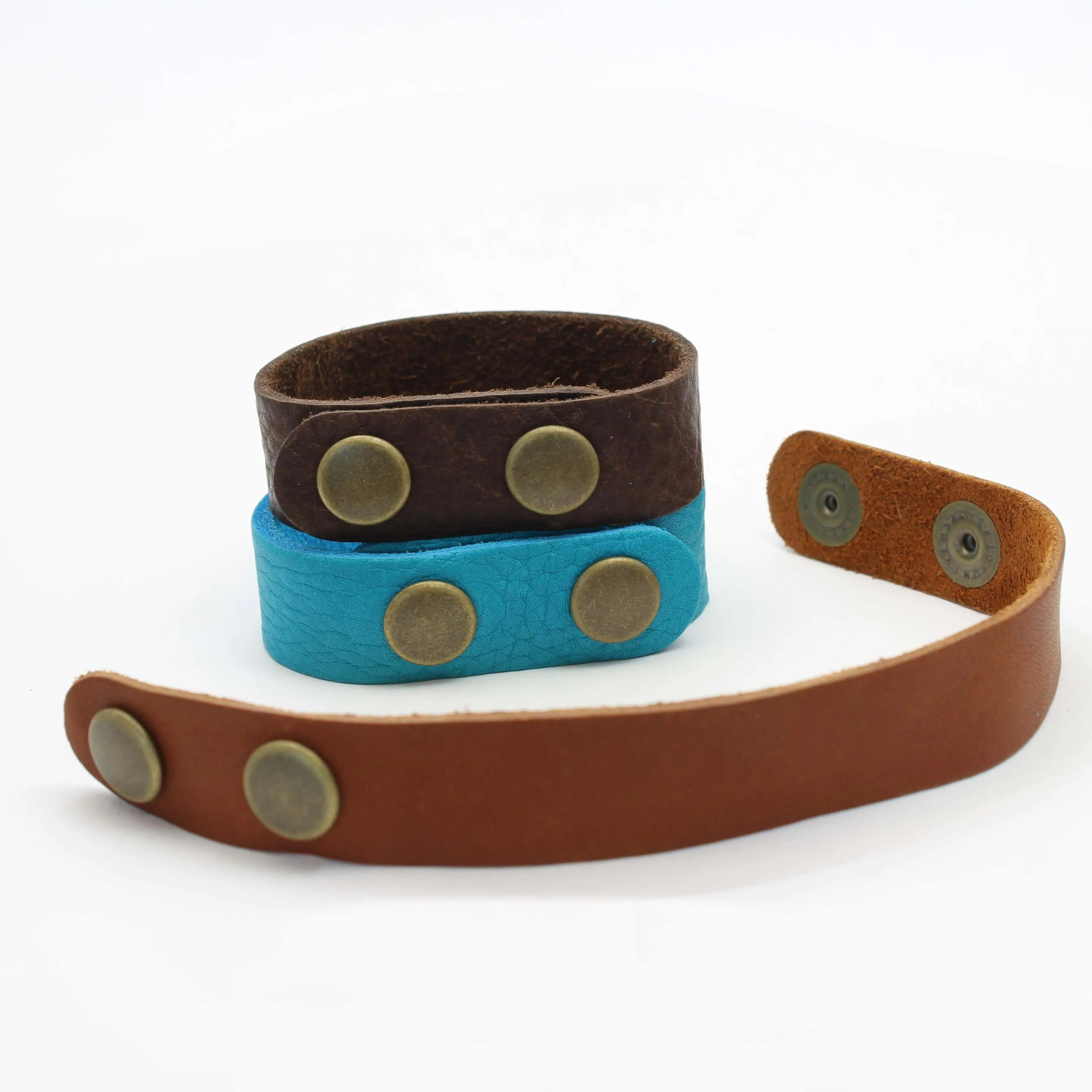 Wildflower Leather Cuff